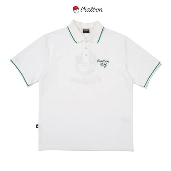 malbon 3종 남성 골프 카라 티셔츠